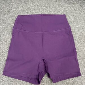 BuffBunny Shorts - Eggplant Purple